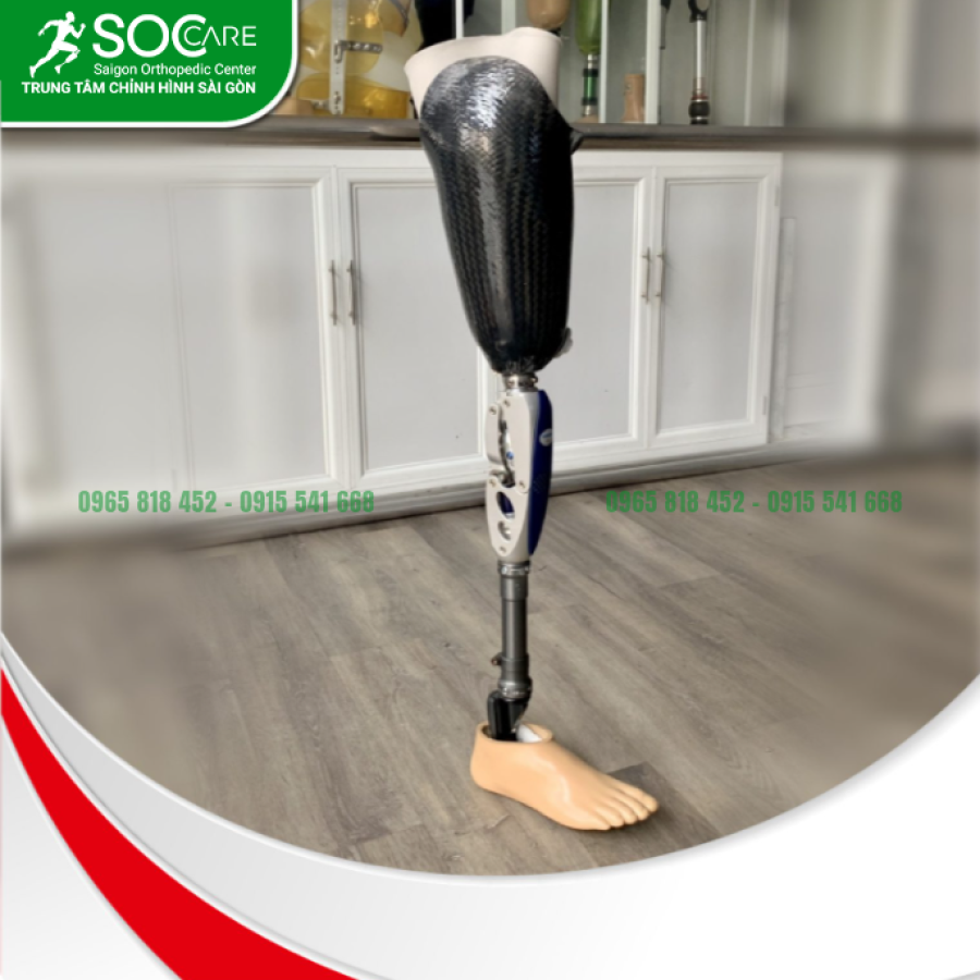 Chân giả trên gối cao cấp